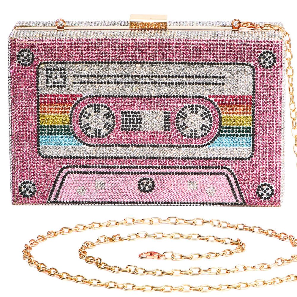 9050 Disco Ball Purses Radio Purses New Year Crystal Party Evening Clutch